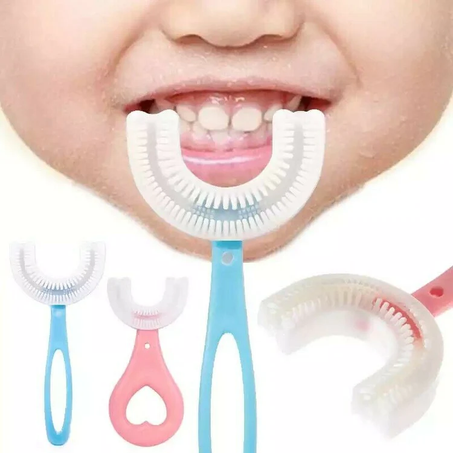 La brosse à dents U en silicone