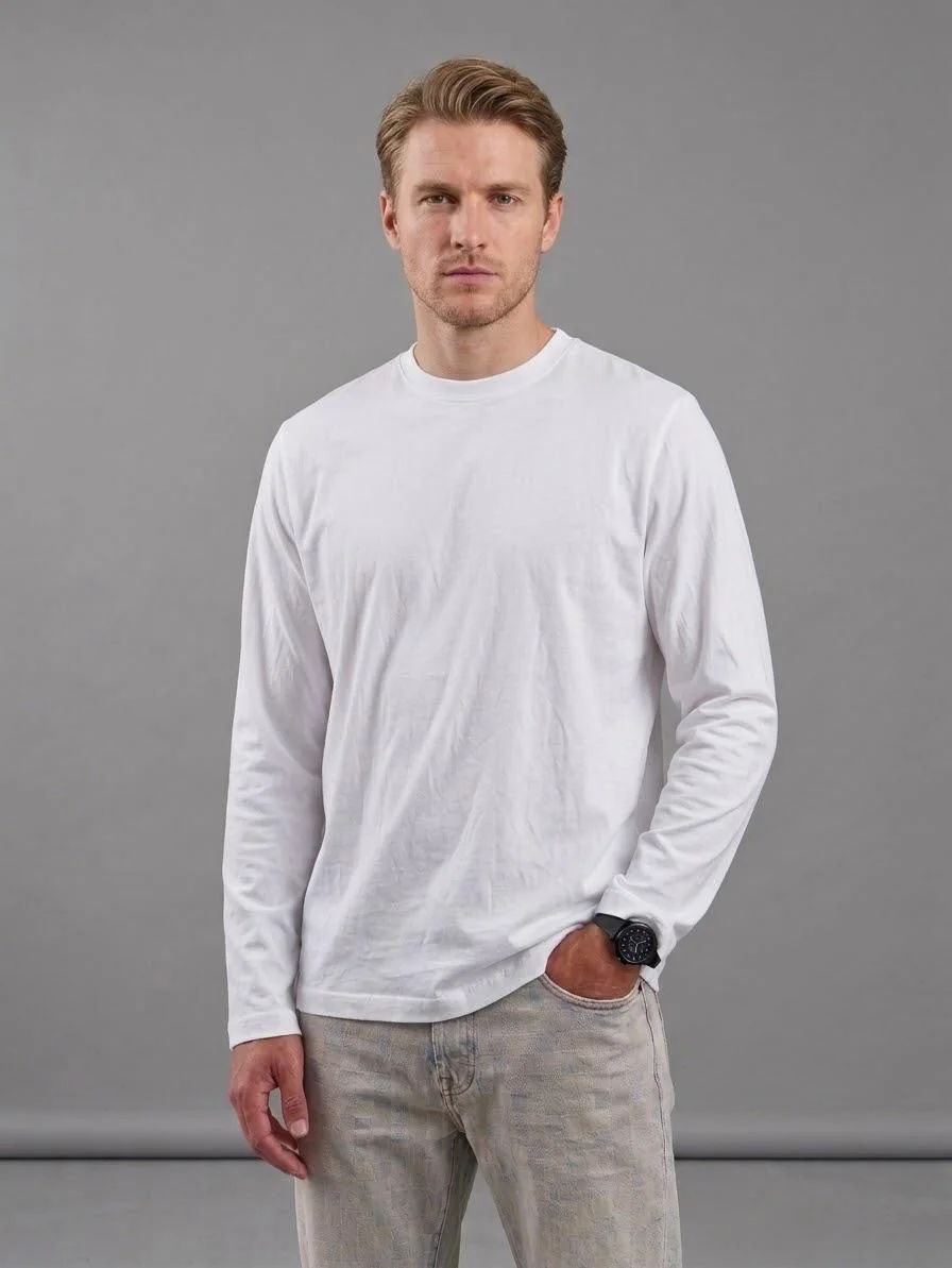 OFFGROUND Essential Long Sleeve — WHITE
