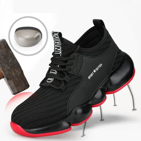 Lightweight Steel Toe Safety Shoes for Men – Comfort & Protection