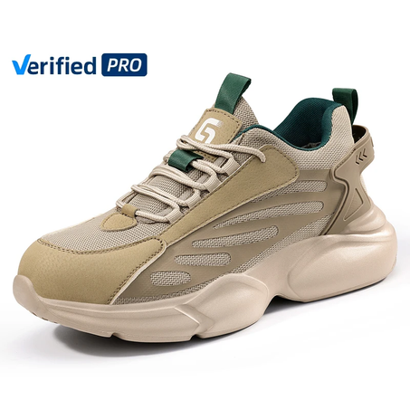 Men's Breathable Steel Toe Safety Shoes – Microfiber Upper