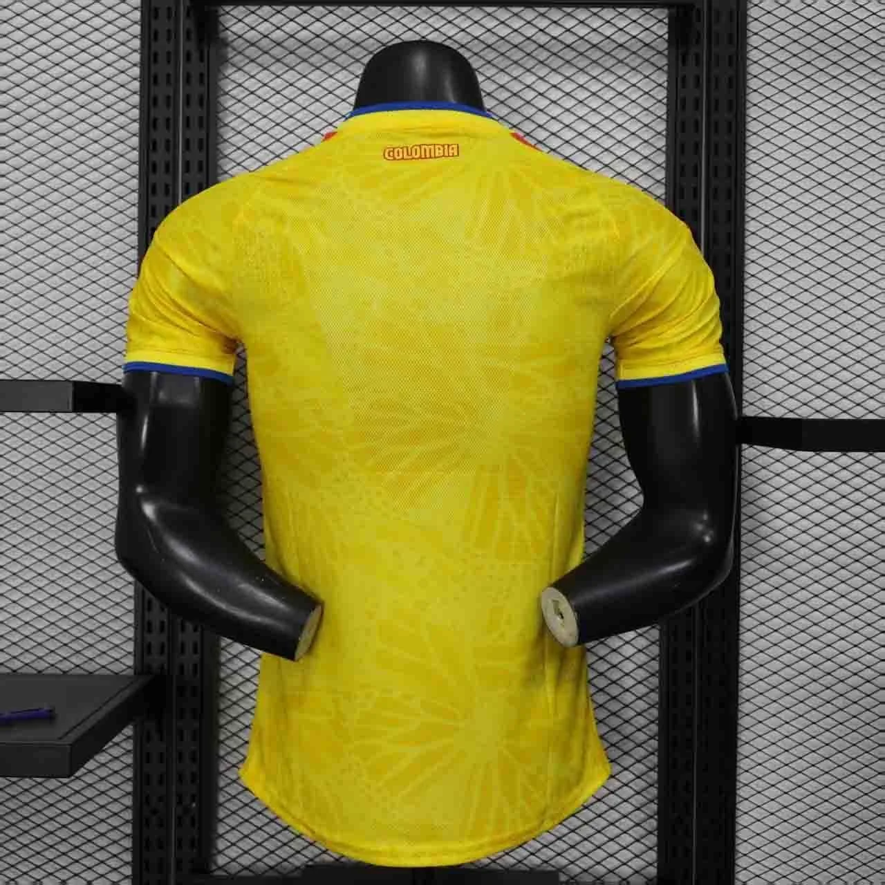 World Cup Jersey 2026 Colombia Home Kit Player Version Shirt