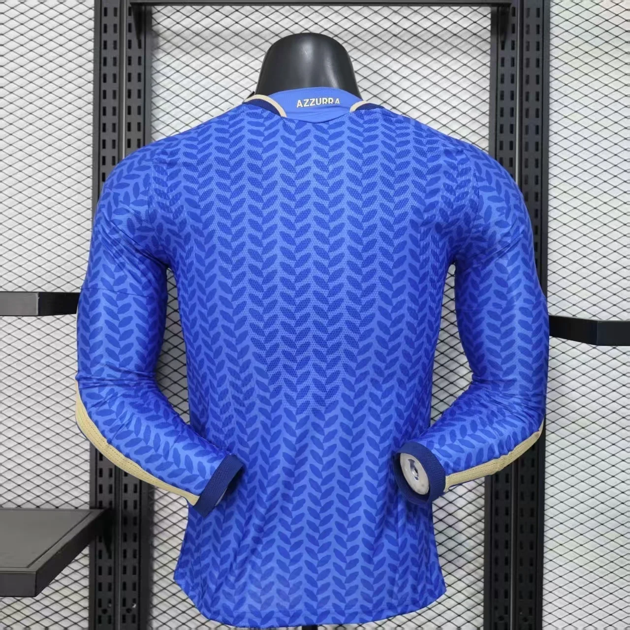 World Cup Jersey 2026 Italy Home Long Sleeves Kit Player Version Soccer T-Shirt