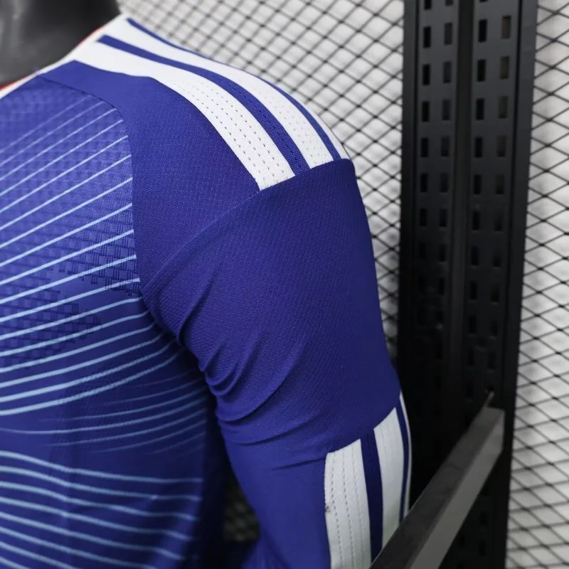 World Cup Jersey 2026 Japan Home Long Sleeves Kit Player Version Soccer T-Shirt