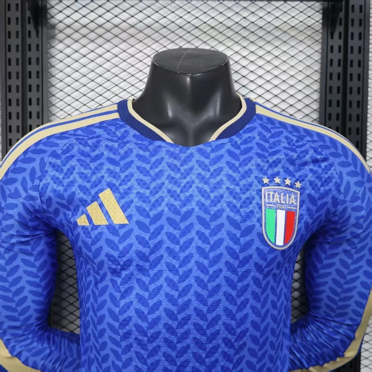 World Cup Jersey 2026 Italy Home Long Sleeves Kit Player Version Soccer T-Shirt
