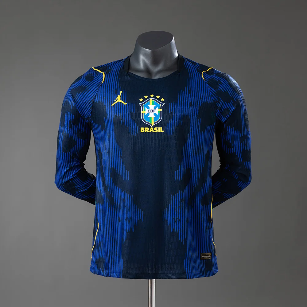 Brazil 2026 Home Away Long-Sleeve Jersey S-3XL