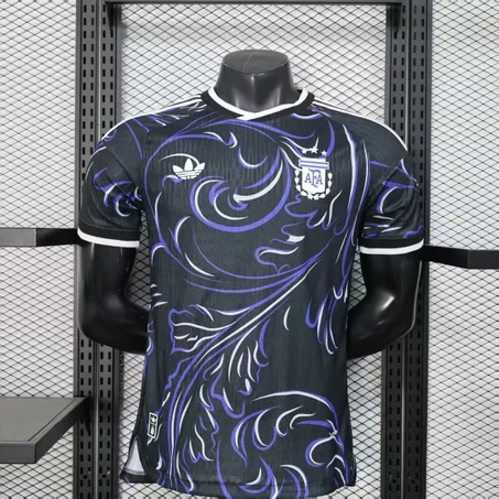 World Cup Jersey 2026 Argentina Away Kit Player Version Soccer T-Shirt