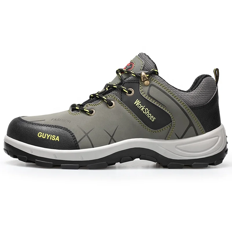 New Industrial Men's Work Boots – Casual Trainers with Steel Toe Safety