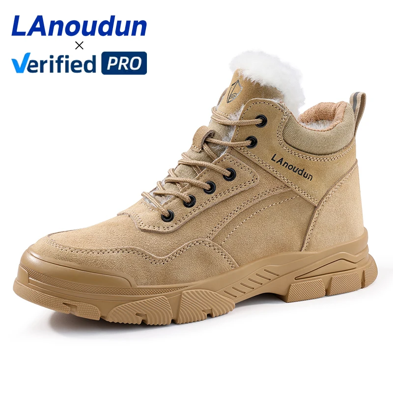 High quality winter warm, smash-proof and stab-proof safety shoes