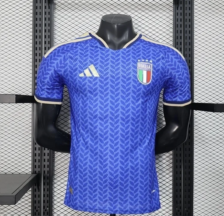World Cup Jersey 2026 Italy Home Kit Player Version Soccer T-Shirt