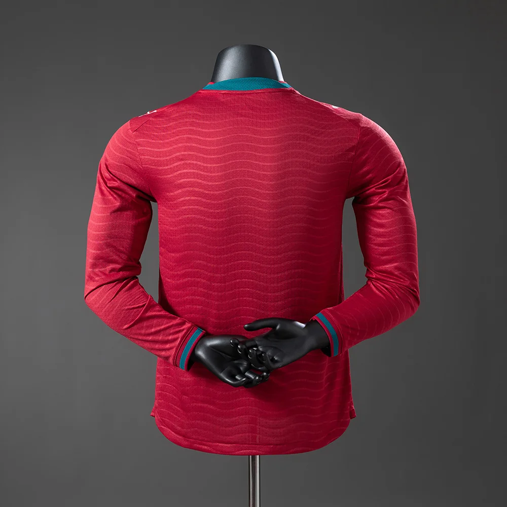 Portugal 2026 Home Player Version Long-Sleeve Jersey S-4XL