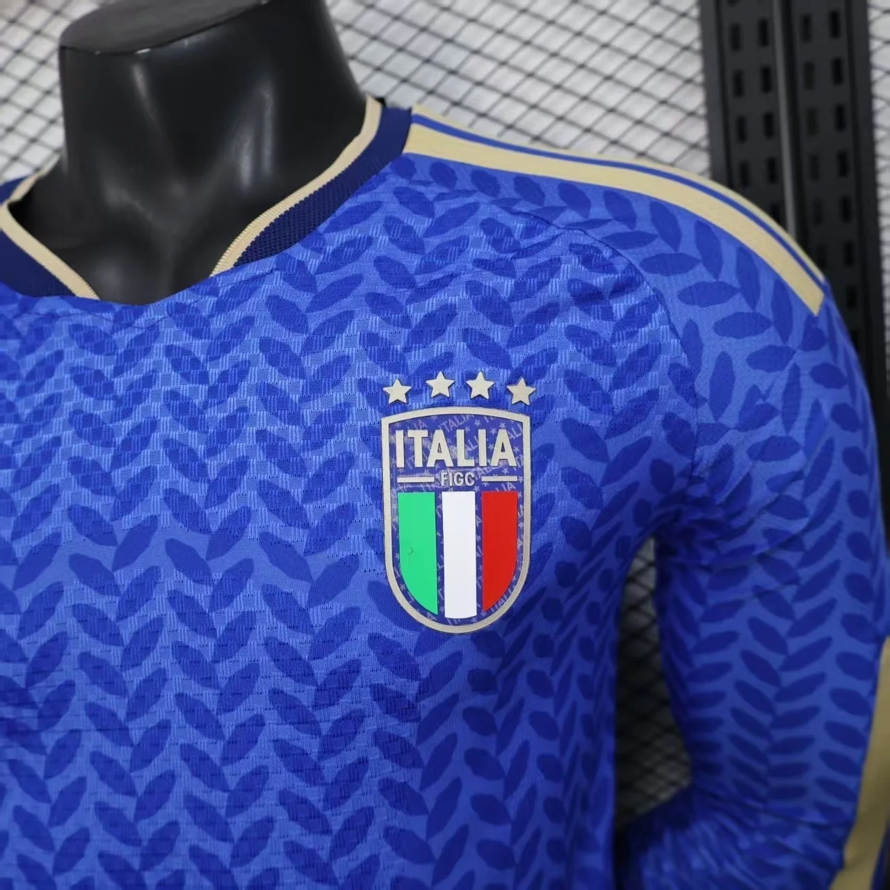 World Cup Jersey 2026 Italy Home Long Sleeves Kit Player Version Soccer T-Shirt