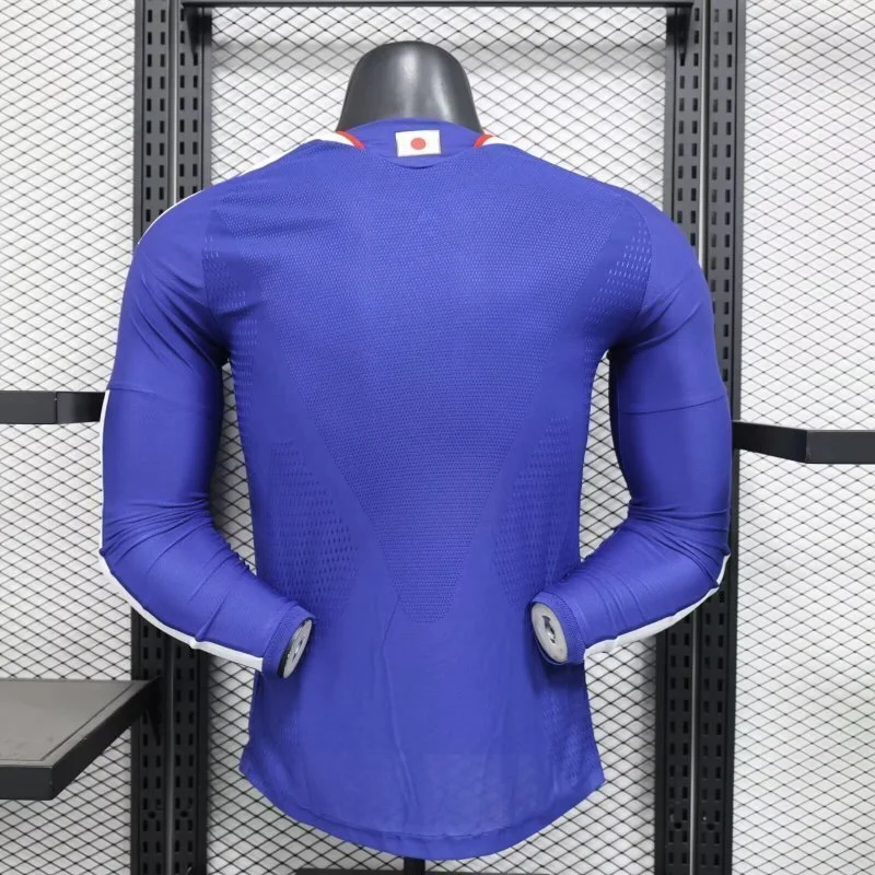 World Cup Jersey 2026 Japan Home Long Sleeves Kit Player Version Soccer T-Shirt