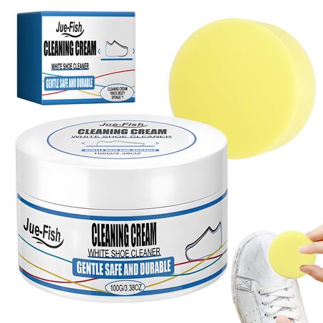 Crème nettoyante pour chaussures blanches