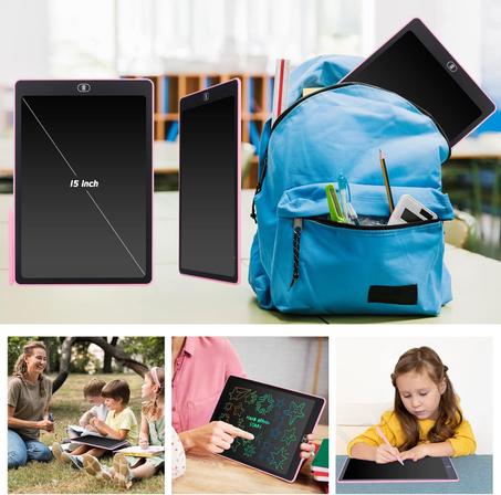 Tablette Jouet Enfant Dessin, Tactile Effaçable, Tableau à dessiner écriture