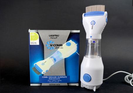 مشط شفط القمل