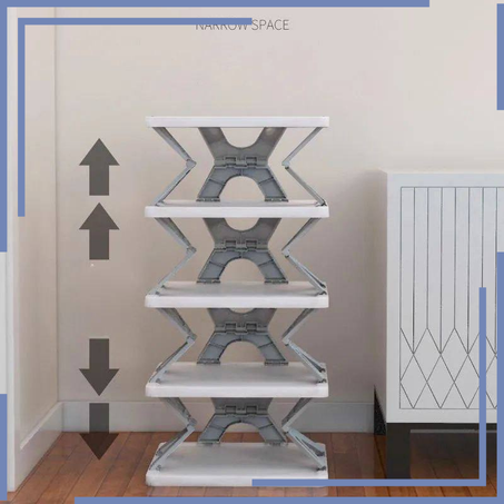 رف الأحذية ذو التصميم العصري والقابل للطي