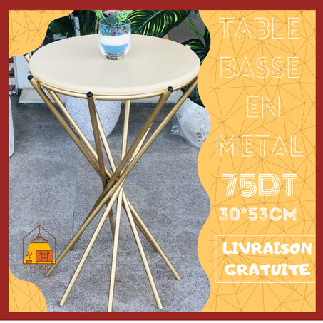 Table Basse En Metal