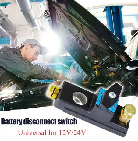 Déconnexion de l'interrupteur de batterie