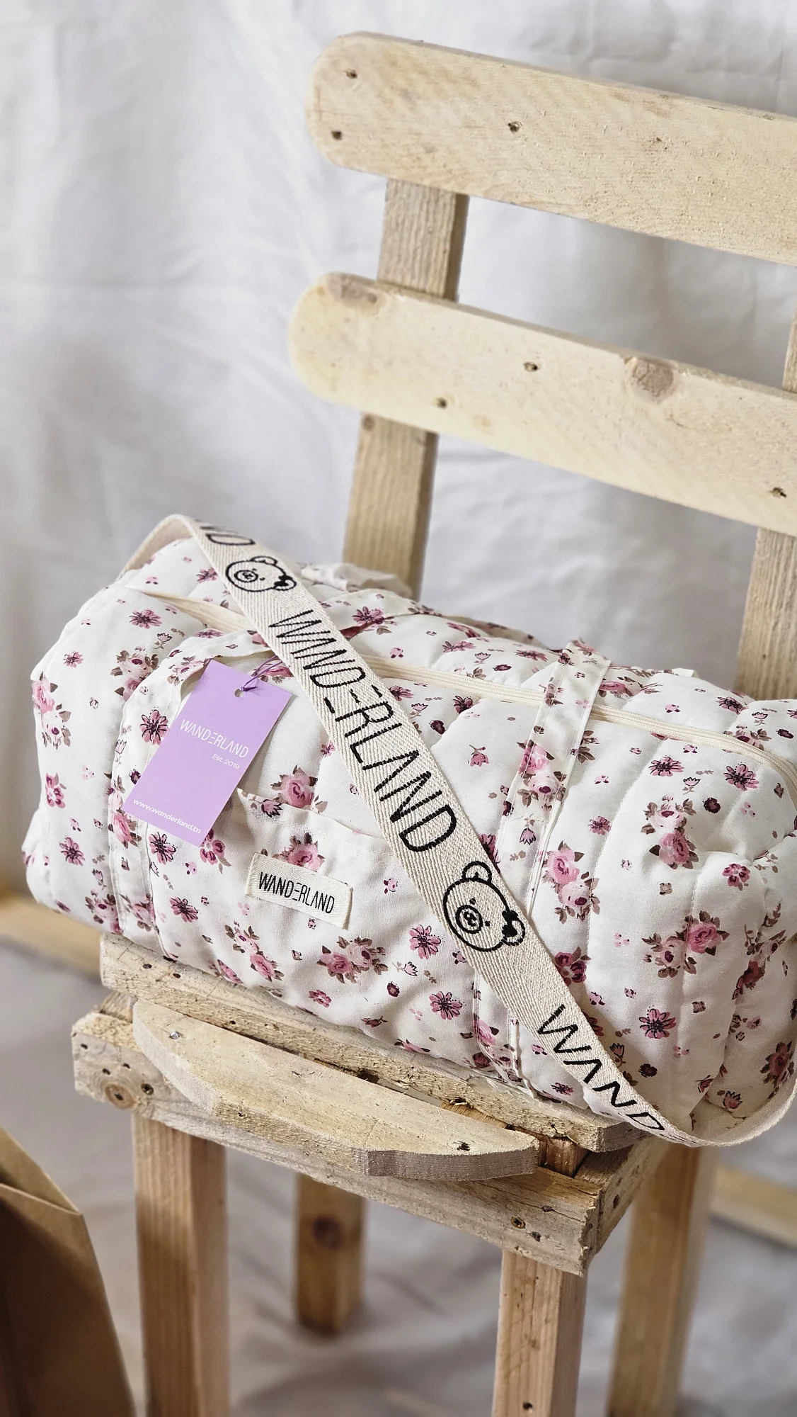Sac Jardin rosé + Trousseau Cadeau