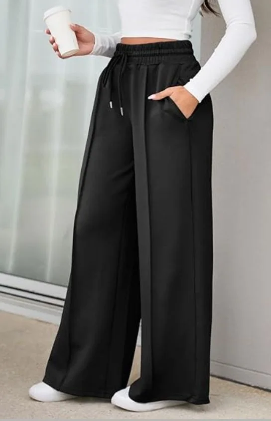 Pantalon Sport Chic Noir