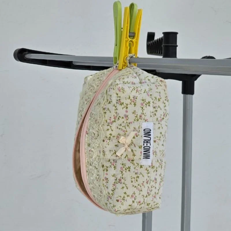 Cotton flower pouch 🌷