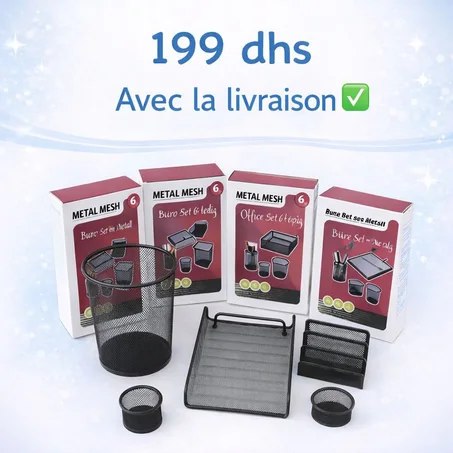 ensemble de bureau 7 pcs avec livraison