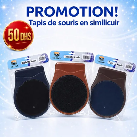 TAPIS DE SOURIS EN SIMILICUIR
