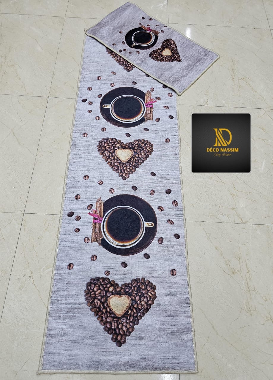 Tapis cuisine 2pcs