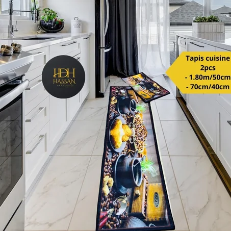 tapis cuisine 2pcs