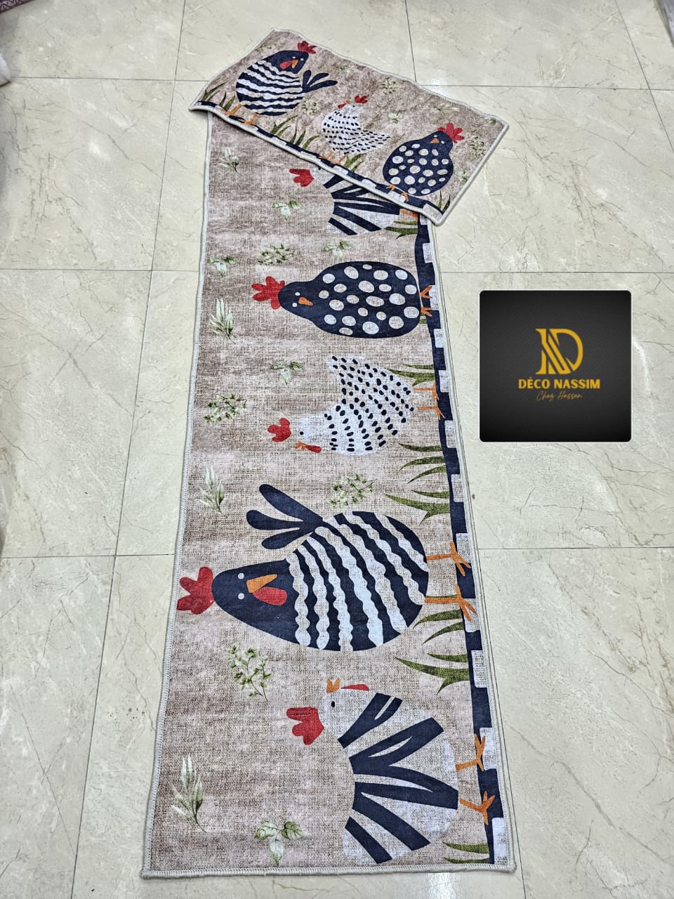 Tapis cuisine 2pcs