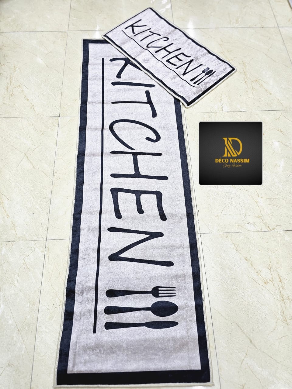 Tapis cuisine 2pcs