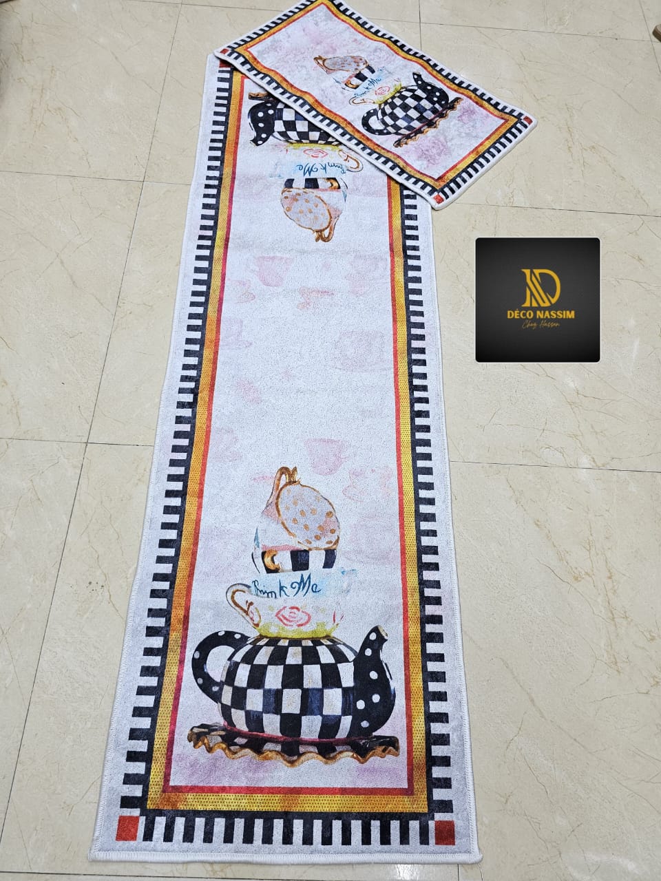 Tapis cuisine 2pcs