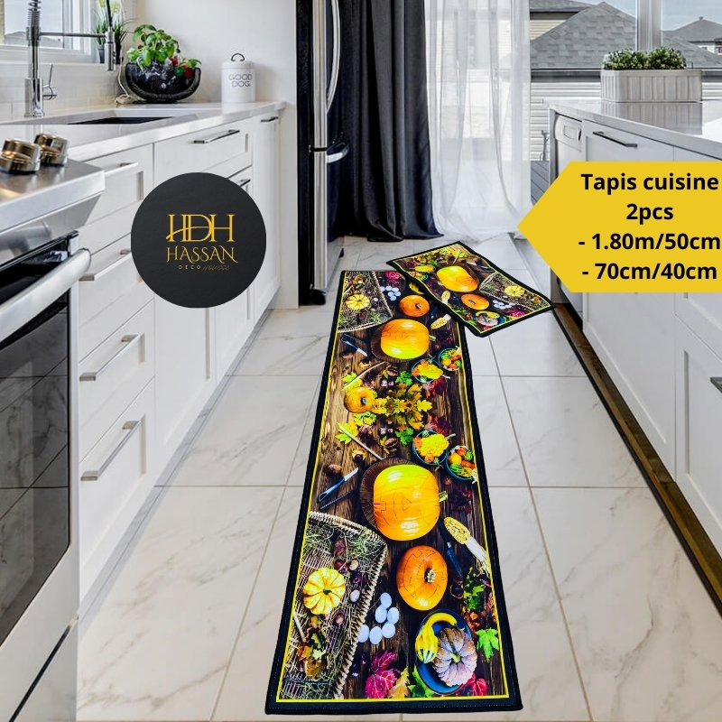 tapis cuisine 2pcs