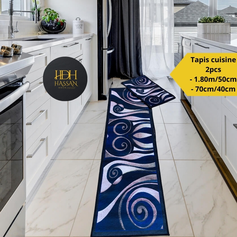 tapis cuisine 2pcs