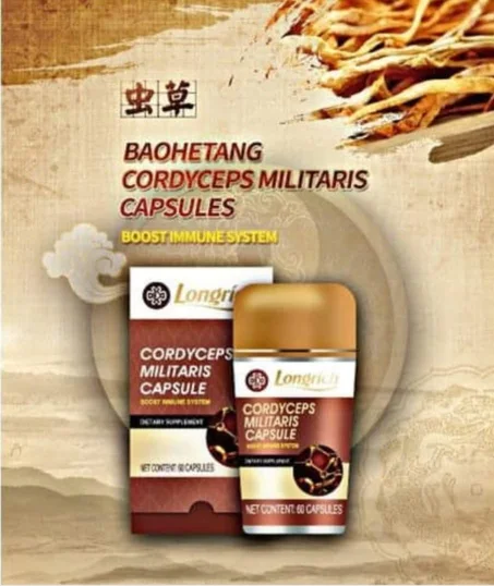 CORDYCEPS MILITARIS CAPSULE LONGRICH