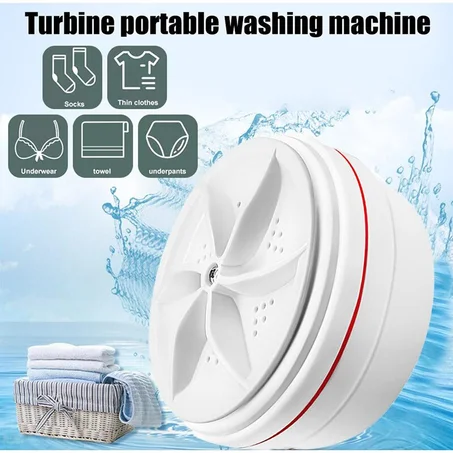 Turbine wash machine