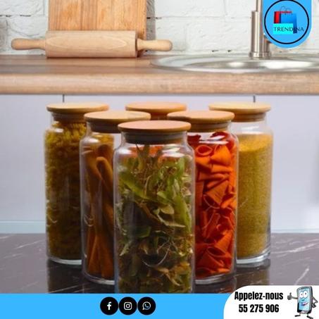زجاجات تخزين الطعام