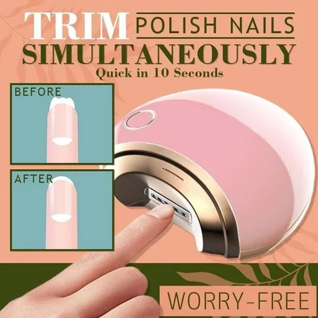 مقص أظافر كهربائي أوتوماتيكي مضاد للرذاذ