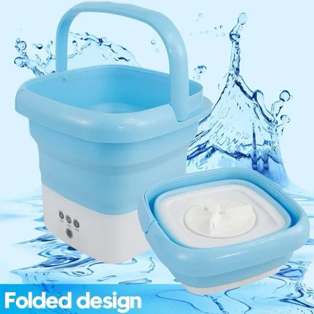 غسالة صغيرة محمولة قابلة للطي  Mini machine à laver pliable, et  portable