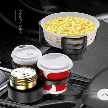 حامل أكواب للسيارة قابل للتعديل و متعدد الاستعمالات .