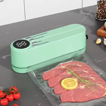 🥩 ماكينة التغليف بالتفريغ الذكية