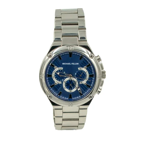 Michael Fellini AeroChrono Silver Blue