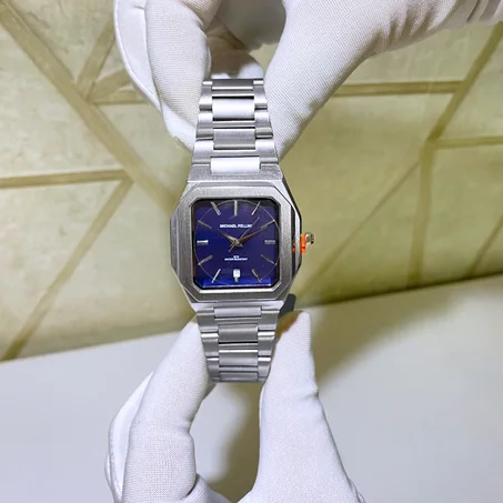 Michael Fellini Square Classic bleu