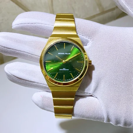 Micheal Fellini Gold Emerald Vision