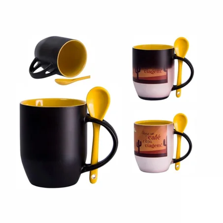 Caneca mágica personalizada  Caneca Mágica em Cerâmica GZYSL de 355ml