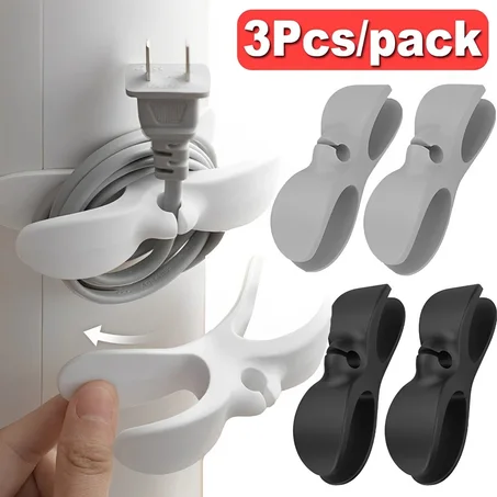 3x Cable Organizer Winder