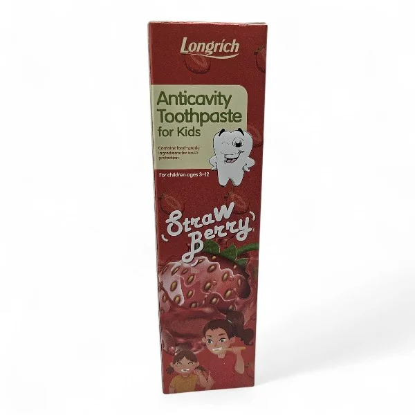 Pâte dentifrice fraise pour enfant