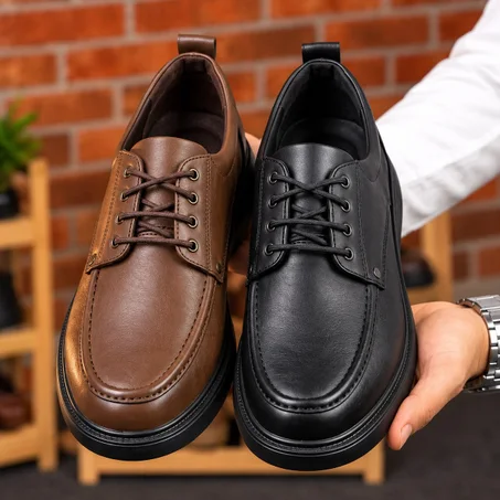 👞 حذاء جلدي أنيق يجمع بين الفخامة والراحة