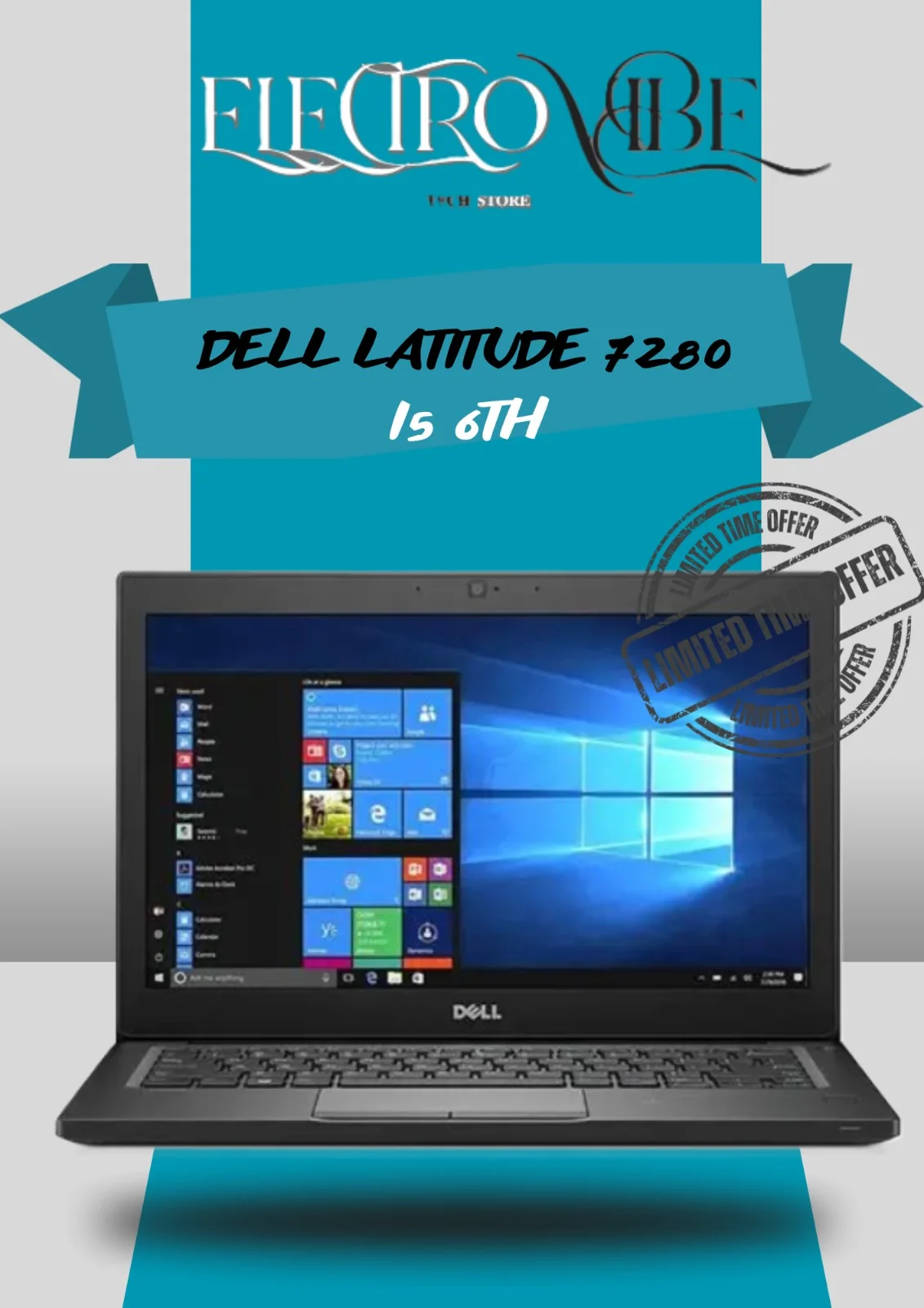 Dell Latitude 7280 i5-6300U FHD 12.5