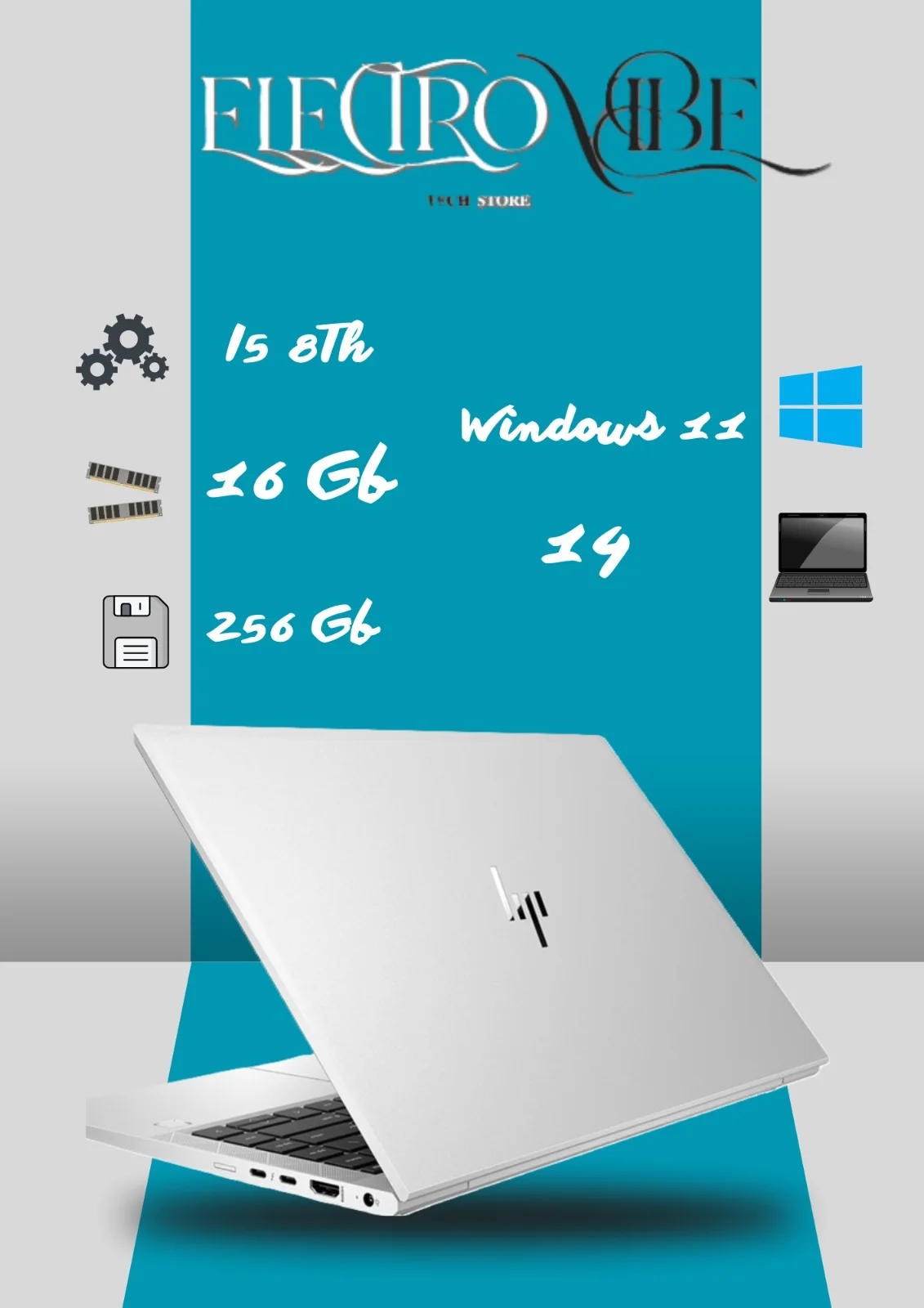 HP Elitebook 840 G6 i5-8365U FHD 14.0